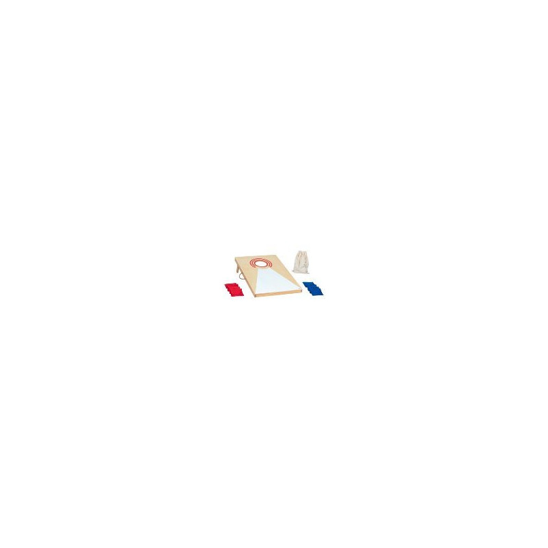 Jeu de lancer Cornhole en bois