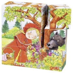 Puzzle de cubes, contes