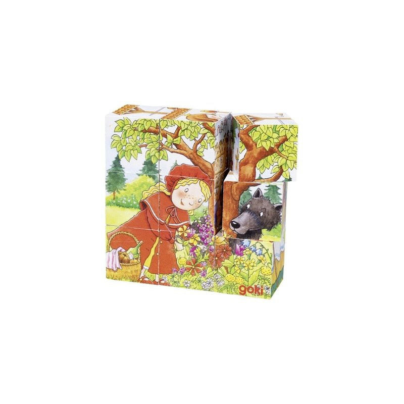 Puzzle de cubes, contes