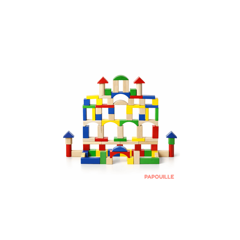 Baril de construction en bois