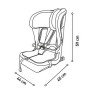 Siège auto isofix - 76 à 150 cm - GP 1/2/3 - R129