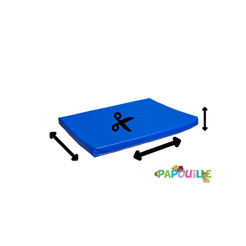 Tapis en mousse sur mesure épaisseur 8cm /m2 groix