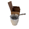 Gobelet avec couvercle (Lot de 6)