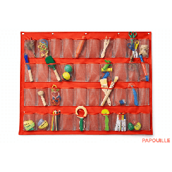 Rangement mural - range doudou - 40 pochettes