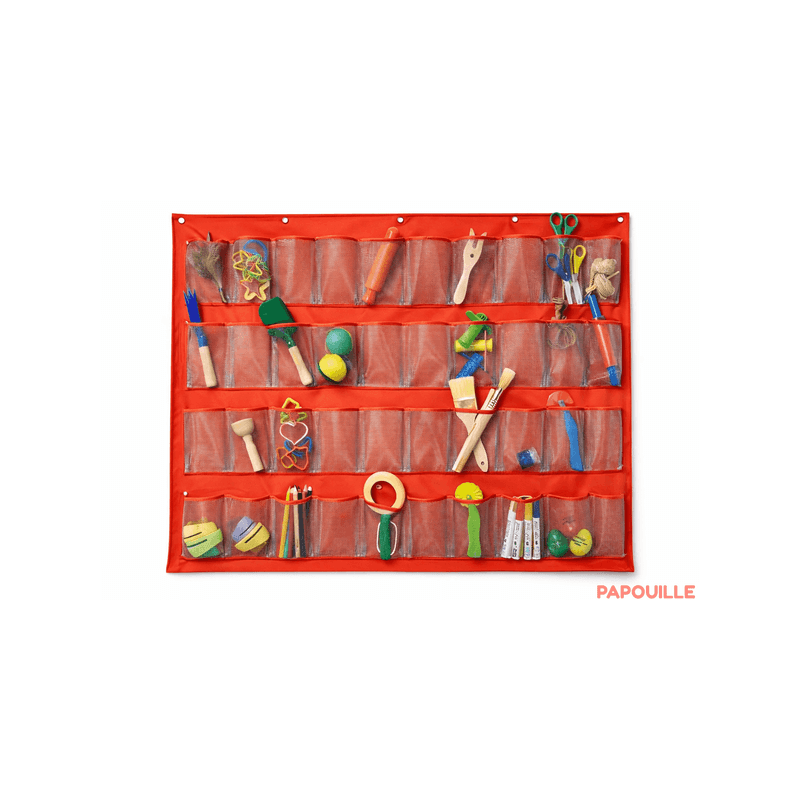 Rangement mural - range doudou - 40 pochettes