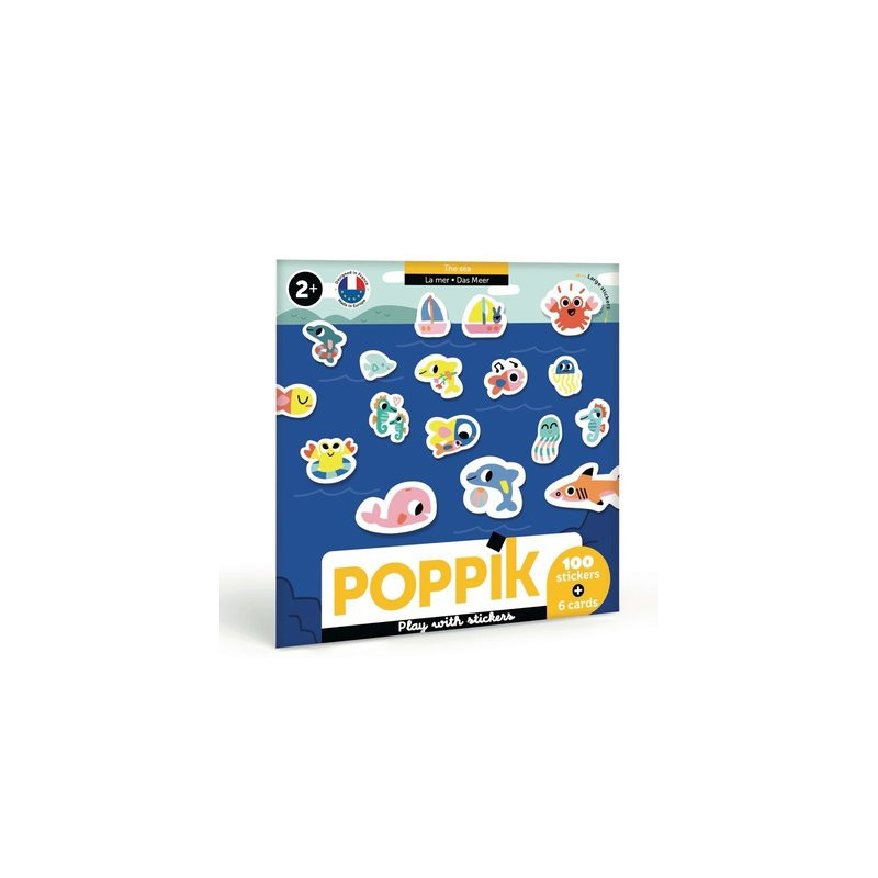 Box stickers - animaux de la mer