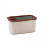 Boite de conservation - 1.4 L - Inox micro-ondable