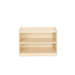 Shelf Cabinet with Back Wall. with 3 Shelves