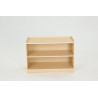 Shelf Cabinet with Back Wall. with 3 Shelves