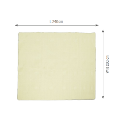 Square Floor Rug - Beige