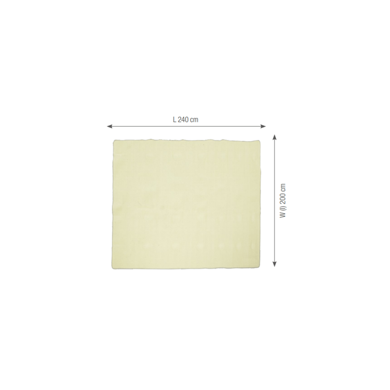 Square Floor Rug - Beige