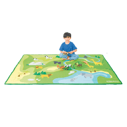Zoo Themed Play Rug