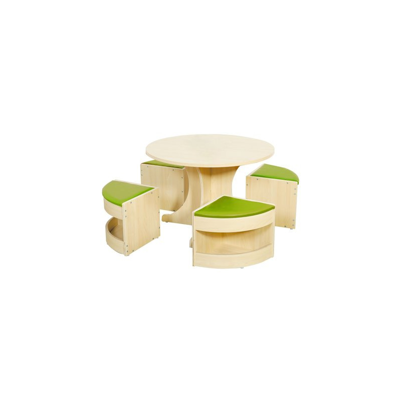 Round Table & Chairs - set