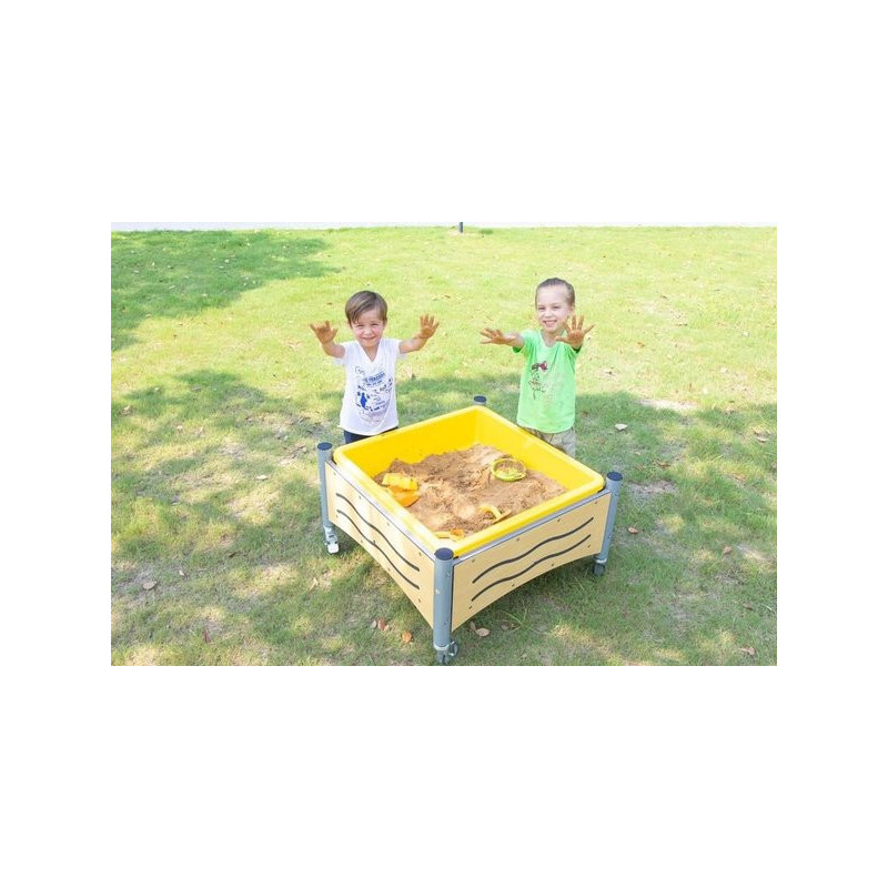 Mobile Mud Table. square