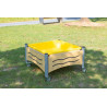 Mobile Mud Table. square
