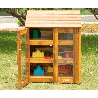 Outdoor Cabinet with transparent doors