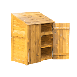 Outdoor Cabinet with opaque doors