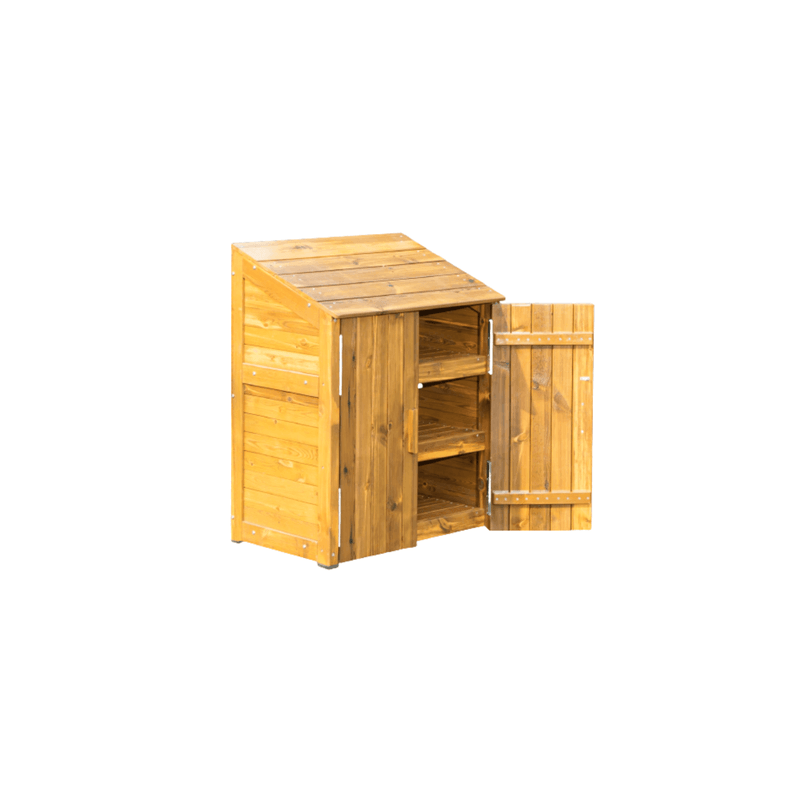Outdoor Cabinet with opaque doors