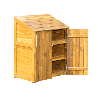 Outdoor Cabinet with opaque doors