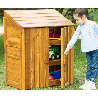 Outdoor Cabinet with opaque doors
