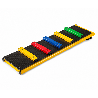 OXYGYM - Climbing Wall with Colourful Rungs