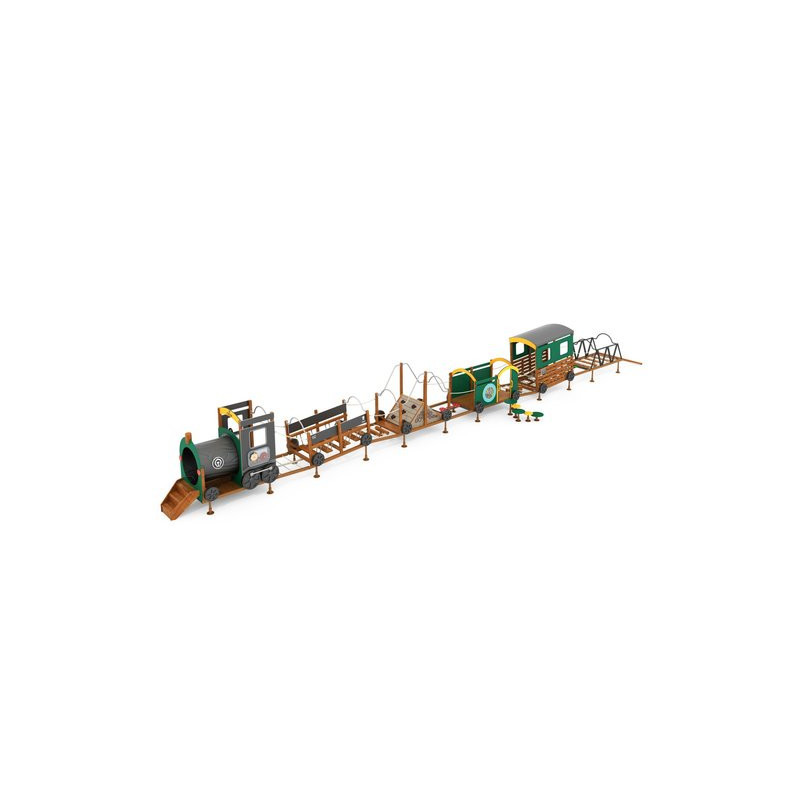 Railway. 12 pieces - w/o Crawl Tunnel