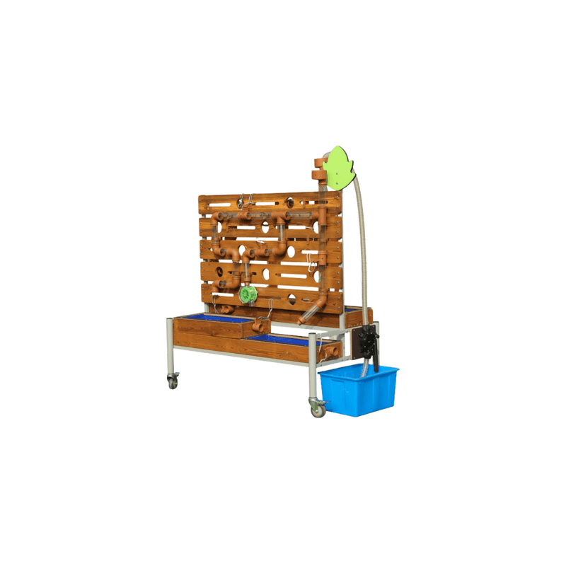 Mobile Outdoor Water Play System for the Kindergarten