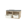 Banc sur-chaussures - 2 places - T3