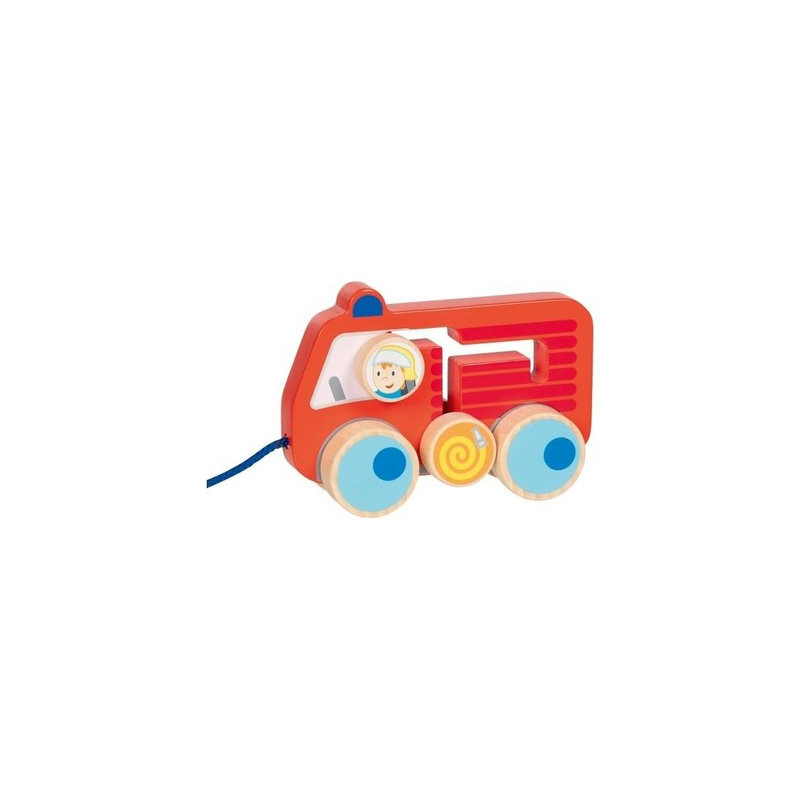 Voiture de Pompier à tirer