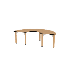 Table demi lune - T00