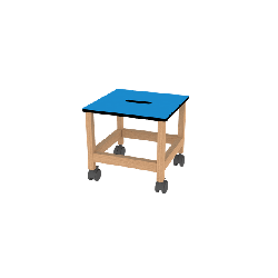 Tabouret à roulettes - T3