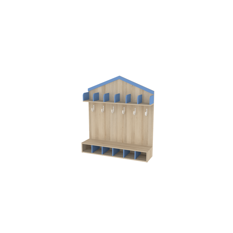 Vestiaire cabane - 6 places