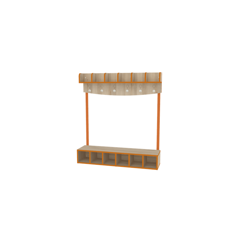 Vestiaire 6 places - T00
