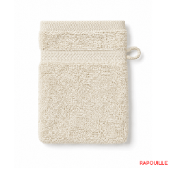 Gant de toilette en coton bio - éponge 400g/m²