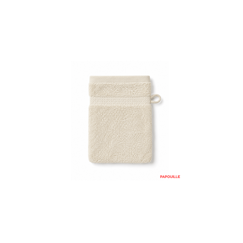 Gant de toilette en coton bio - éponge 400g/m²