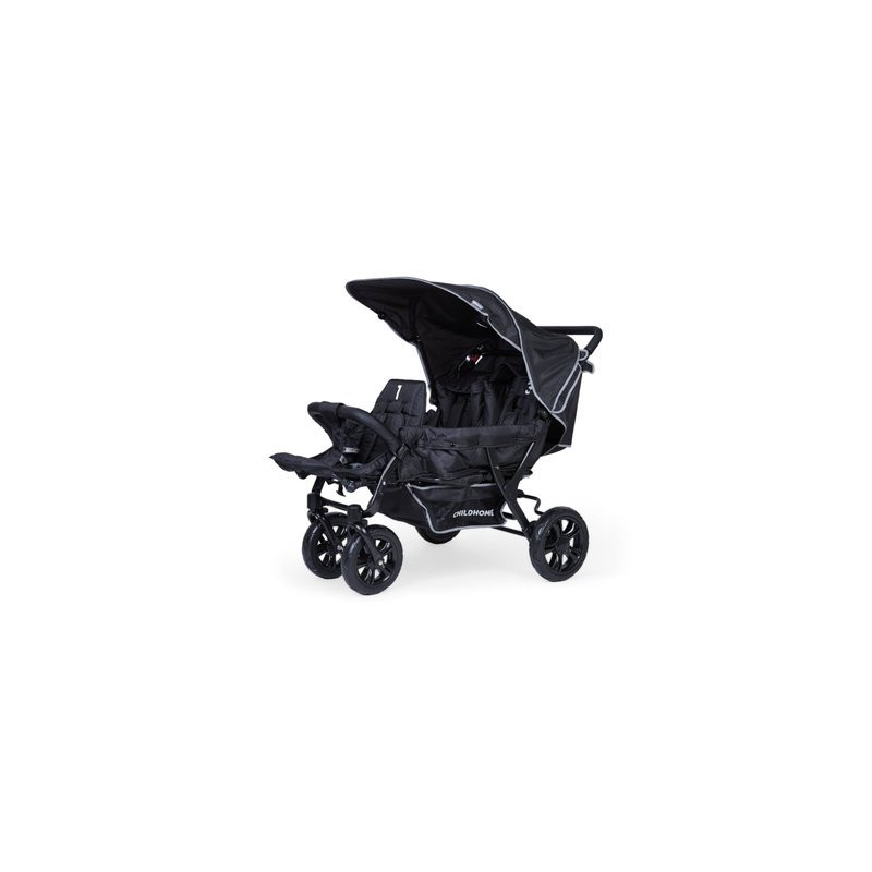 Poussette triple - compact - childhome