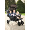 Poussette triple - compact - childhome