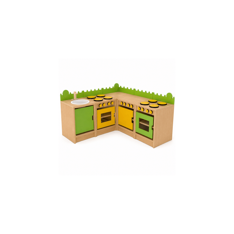 Ensemble tout équipé angle - cuisine