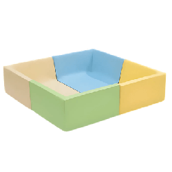 Parc pour crèche en mousse modulable fermé