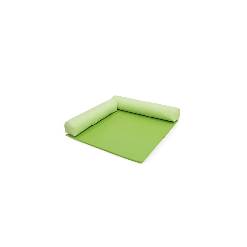 Tapis carré avec rouleaux