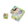 9 Cubes Animaux De La Ferme