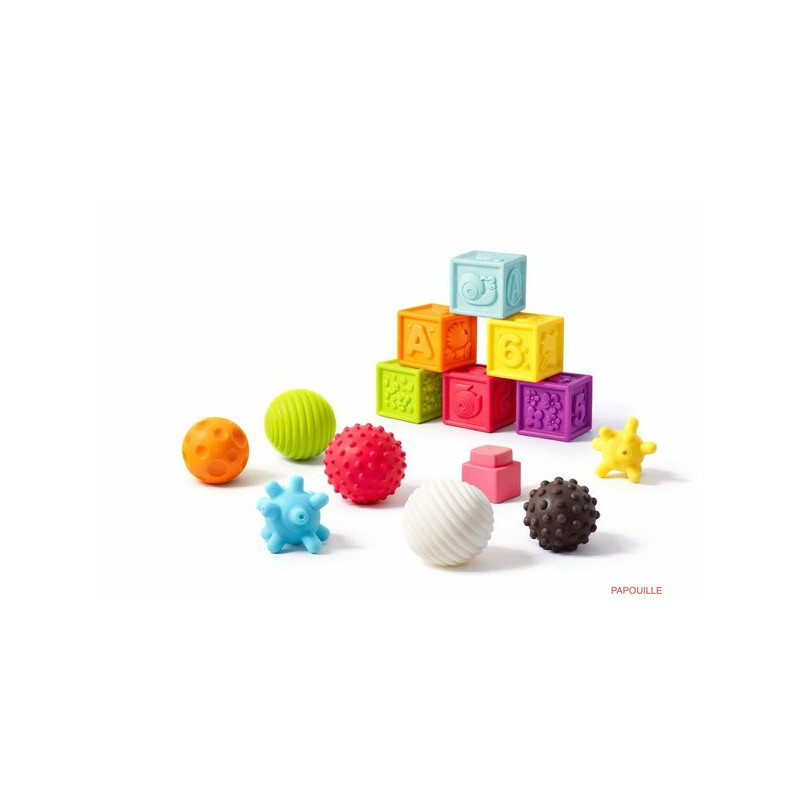 10 Balles sensorielles - enfants et seniors -