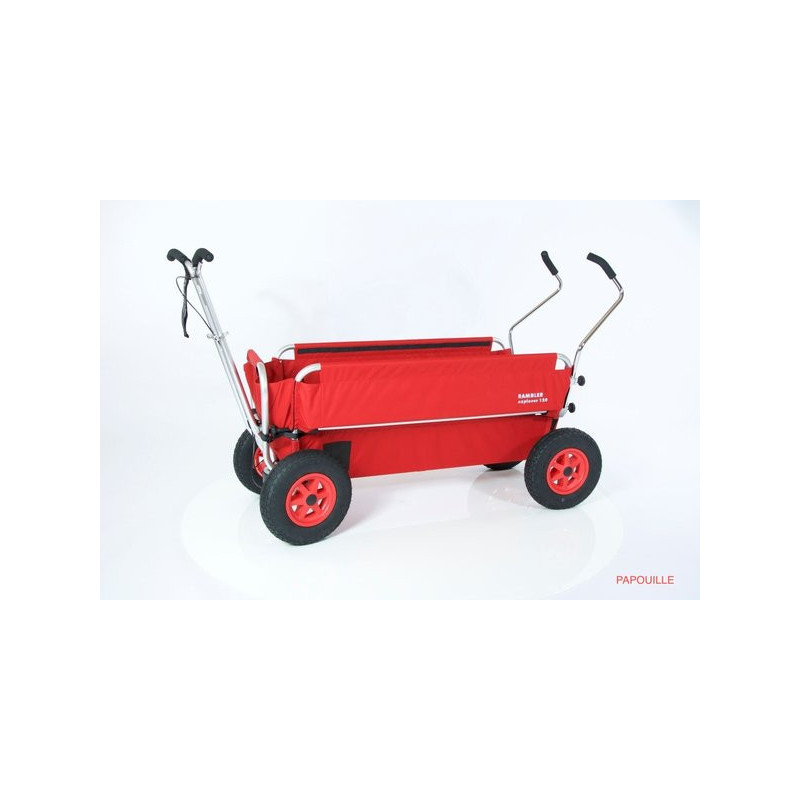 Poussette chariot jusqu'à 200 Kg - 10 enfants
