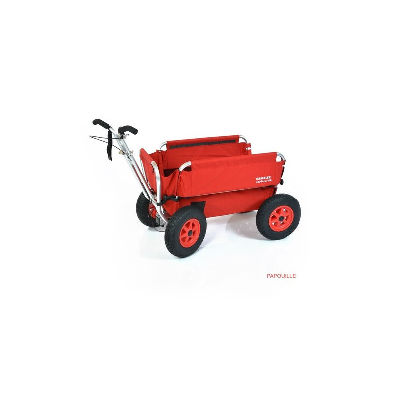 Poussette chariot jusqu'à 200 Kg - 6 enfants