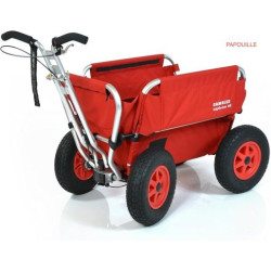 Poussette chariot jusqu'à 200 Kg - 5 enfants