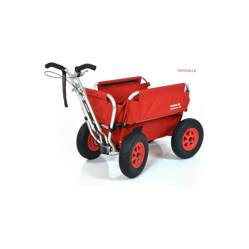 Poussette chariot jusqu'à 200 Kg - 5 enfants