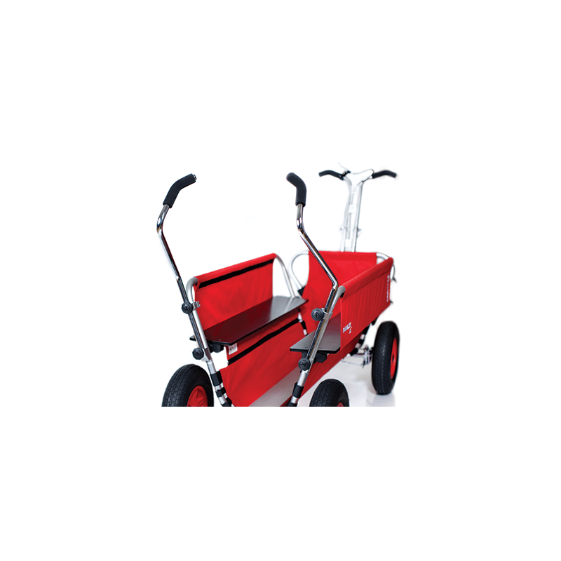 Barres de poussée pour poussette chariot
