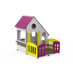 Chalet de jeux - 4 à 6 enfants