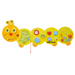 Chenille murale d'activités - 18 mois +