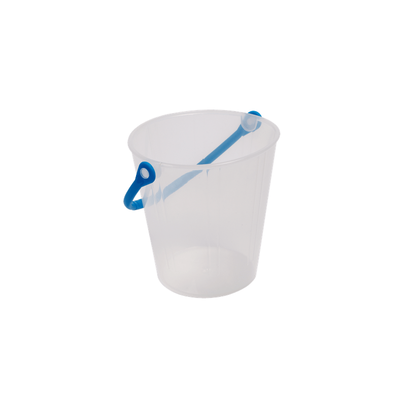 Seau transparent